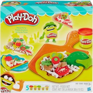 Imagem de Conjunto Massinha Play Doh Festa Da Pizza Hasbro - Play-Doh