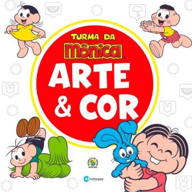 Imagem de Livro - Arte e cor Turma da Mônica