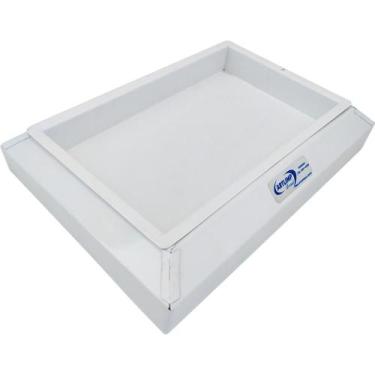 Imagem de Cinzeiro de Chão em Pintura Epóxi Branco Jsn