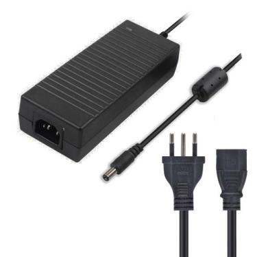 Imagem de Fonte Cftv Estabilizada 12v 10a Universal Plug P4 Bivolt - Fc Fontes