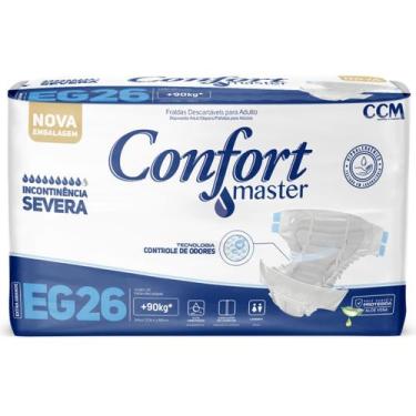 Imagem de Fralda Geriátrica Confort Master EG 26 Unidades