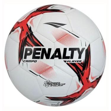Imagem de Bola Penalty Futebol Campo Player XXV bco/vrm - Penalty