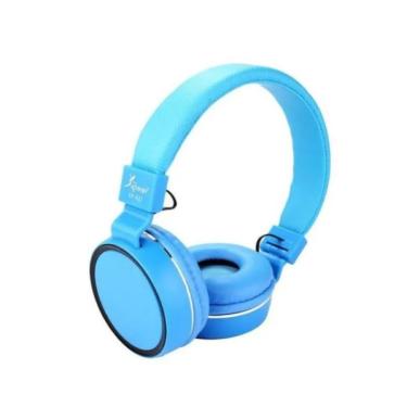 Imagem de Fone de ouvido c/microfone dobravel P2 KP-421 - azul