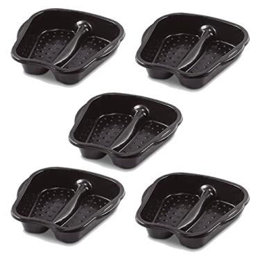 Imagem de 5 Bacias P/Pés Pedicuro Spa Relaxamento Escalda Pés Limpeza