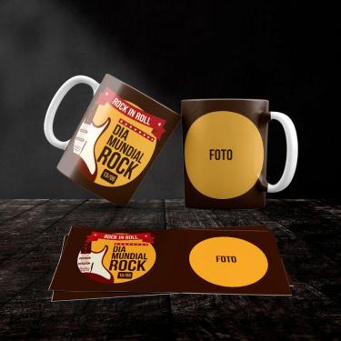 Imagem de Caneca Cerâmica Rock and Roll Mod.20