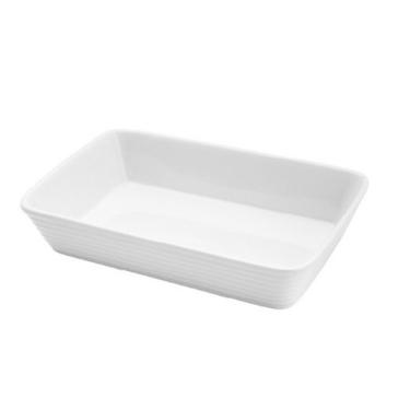 Imagem de Refratário de Porcelana Linea Branco 20x15x5cm