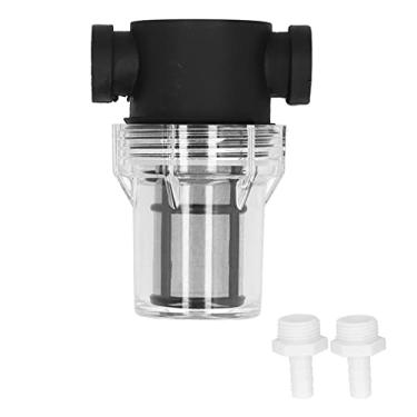 Imagem de Coador em linha para mangueira de 9,5 mm, coador profissional em linha com tela de filtro de malha de 150 mícrons/100, coador em T de plástico de 150 psi para cerveja, de
