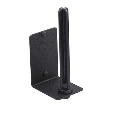 Imagem de Cabide de flauta com corda – suporte de parede plano para todas as flautas – acessórios de suporte para casa ou estúdio – instrumentos musicais seguros sem capas rígidas – aço revestido com pó preto durável – HH15-FW