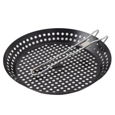 Imagem de Grelha para Carnes e Vegetais com Cabo Dobrável 31 cm Mimo Style