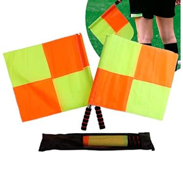 Imagem de Bandeira Para Auxiliar Árbitro De Futebol Arbitragem 1 Par