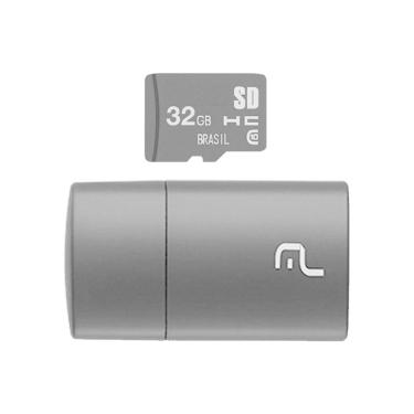 Imagem de Cartão Micro Sd 32Gb Com Leitor Usb Classe 4 Mc163