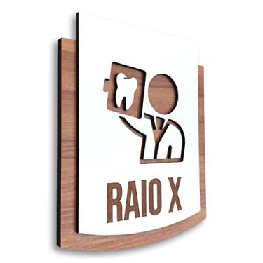 Imagem de Placa De Sinalização | Raio-X - MDF 15x13cm