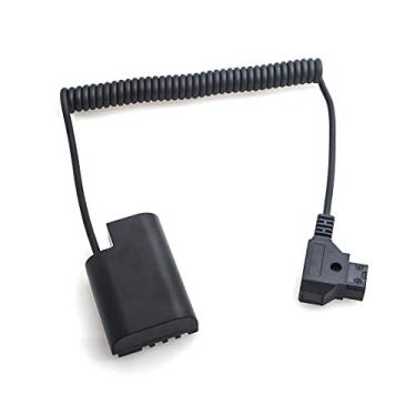 Imagem de Fotga Cabo adaptador de energia extensível para conector D-Tap para bateria fictícia DMW-BLF19 para câmera Panasonic GH3 GH4 GH5 GH5s