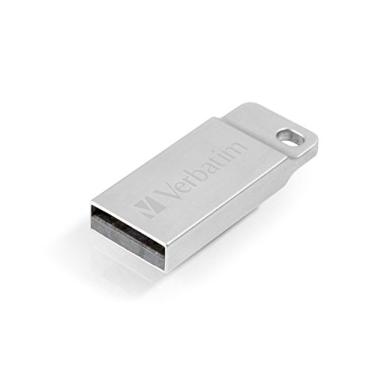 Imagem de Verbatim 16 GB Metal Executive USB Flash Drive - Prata - 98748