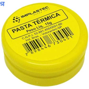 Imagem de Pasta Termica Implastec Para Processador 15G implastec