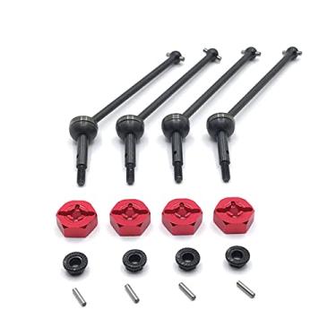 Imagem de TECKEEN RC CVD Drive Shaft Spare Parts for WLtoys 1/14 144001 1/12 124018 124019