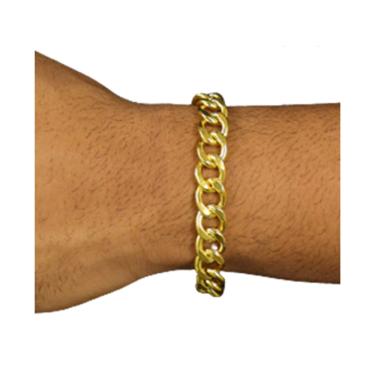 Imagem de Pulseira Pitbull 10mm moeda antiga