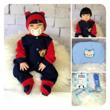 Roupa Bebê Reborn Pandinha, Menino em Promoção é no Buscapé