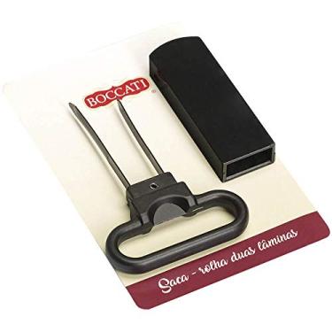 Imagem de Kit C/10 Saca-rolha Duas L�minas (pin�a) Boccati Preto