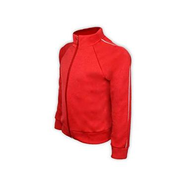 Imagem de Blusa Helanca Infantil Vermelho Tamanho 02