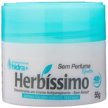 Imagem de Herbissimo Desodorante em Creme Antiperspirante Neutro, 55 Gramas