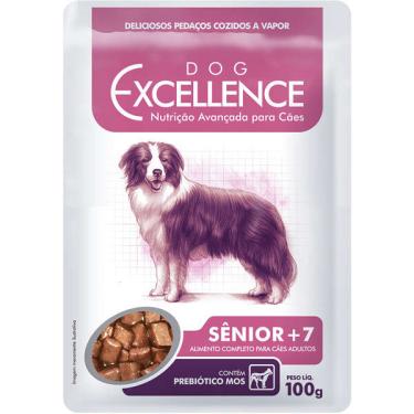 Imagem de Ração Úmida Dog Excellence Sachê para Cães Adultos Sênior +7 - 100 g