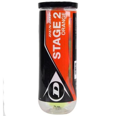Imagem de Bola Beach Tennis Stage 2 Dunlop Tubo Com 3 Bolas-Unissex