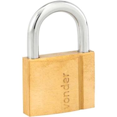 Imagem de Vonder, Cadeado De Latão 40 Mm, Encartelado.
