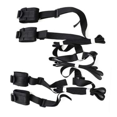 Imagem de Kit Jogos Eróticos Para Casais Produtos Sexuais para Adultos, Algemas, Restrições do Punho no Tornozelo, Brinquedos Sexuais Erótico