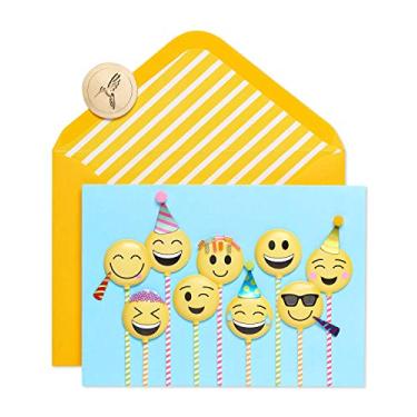 Imagem de Papyrus Cartão de aniversário para crianças (Emoji Cake Pops)
