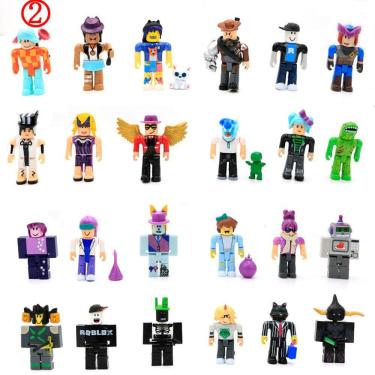 Imagem de Conjunto de bonecas Roblox Figure com peças de reposição para crianças de 7 a 8 cm