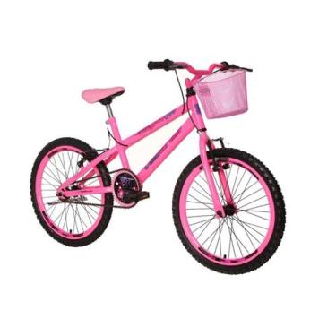 Imagem de Bicicleta Vellares Spash Girl Aro 20 Feminina Rosa Neon - Colli