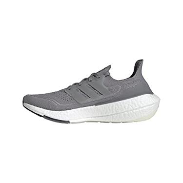 Imagem de adidas Tênis de Corrida Ultraboost 21 para Homem, Cinza três/cinza três/cinza quatro, 10.5