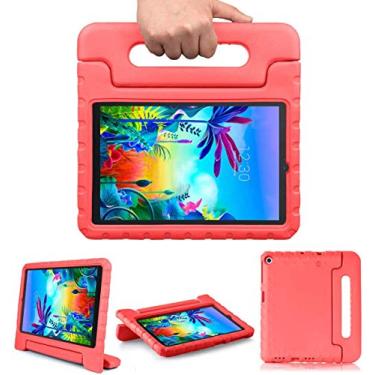 Imagem de Golden Sheeps Kid Friendly Case Compatible for Walmart Onn 7" 3rd gen 2022 Release(Model:100071481) Shockproof Ultra Light Weight Convertible Handle Stand Cover (red)