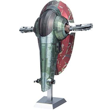 Imagem de Boba Fett's Starfighter Kit de Montar de Metal Deluxe - Star Wars - Metal Earth - Fascinations