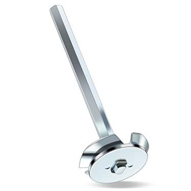 Imagem de Protetor de soquete de encaixe de PVC para encanamento, cortador de alargador de tubo de PVC para remover SCH 40 do cubo, serve para furadeira elétrica de velocidade variável de 1,27 cm, protetor de soquete interno para tubo de PVC ABS (1-1/2 polegadas)