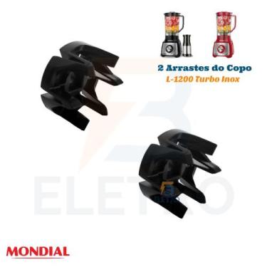 Imagem de Arraste do Copo 2 Peças para Liquidificador Mondial L1200 Turbo