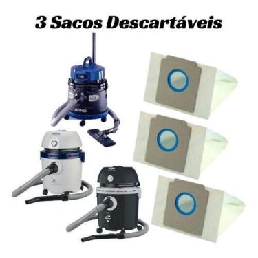 Imagem de Sacos Aspirador De Pó Descartável Arno Ar12 H2po C/ 3UN - ORIPLAST