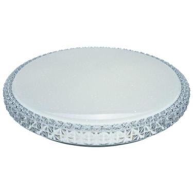 Imagem de Plafon Redondo Modaza Lumiere com 3 Temperatura 39 cm, Branco