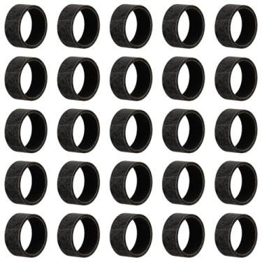 Imagem de Pacote com 25 anéis de crimpagem de cobre PEX de 1/5.1 cm, para conexão de tubo Pex