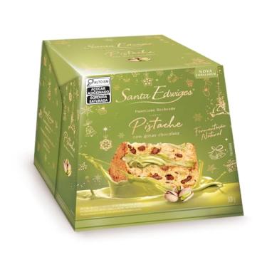 Imagem de Panettone com Gotas de Choco e rech. de Brigadeiro de Pistache