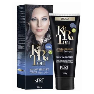 Imagem de Keraton Banho de Brilho Tonalizante Grafite 100g - Kert Profissional