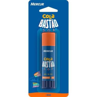 Imagem de Cola Bastão Mercur Berco 10g - Embalagem com 10 Unidades