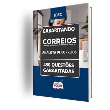 Imagem de Caderno CORREIOS - Analista de Correios - 450 Questões Gabaritadas - A