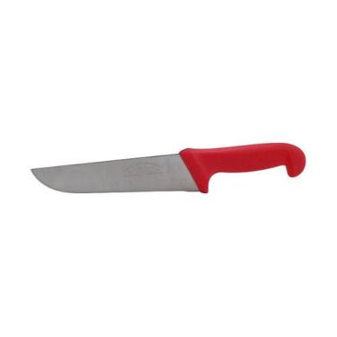 Imagem de Faca carne 8" cabo vermelho - premium - CORNETA
