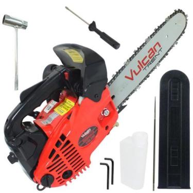 Imagem de Motosserra Vulcan VSL-250 À Gasolina 2 Tempos 25cc 0,9cv Com Corrente 
