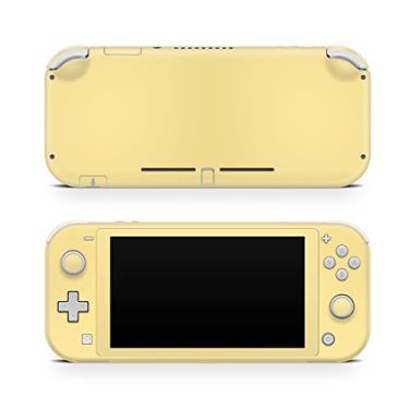 Imagem de Tacky Design Solid Color Decal Skin Compatible with Nintendo Switch Lite, Solid Color Skin for Nintendo Switch Lite Cover, Premium Vinyl 3M Full Wrap Sticker (Yellow)