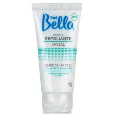 Imagem de Depil Bella Creme Esfoliante Facial Limpeza de Pele Extrato de Alecrim