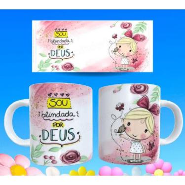 Imagem de Caneca gospel frases religiosas versículos bíblicos motivacionais 65 -