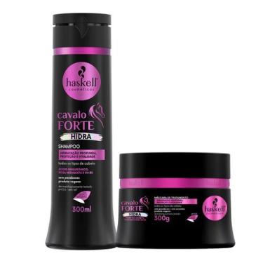 Imagem de Kit Shampoo e Máscara Cavalo Forte Hidra Haskell 300ml/g